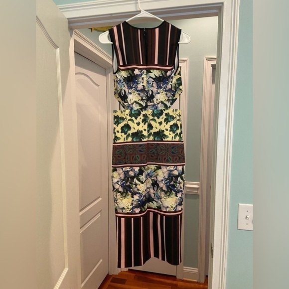 CLOVER Canyon Floral Collage Midi Dress - Picture 4 of 8